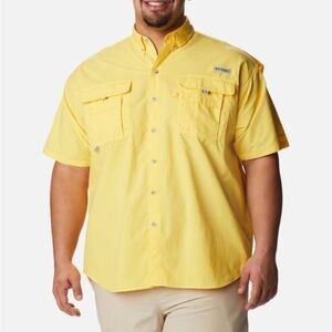 Columbia Men’s Plus PFG Short Sleeve Shirt - XXL